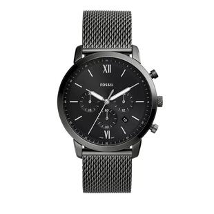 代购Fossil化石女士腕表计时夜光日期测速金属钢带防水黑色商务
