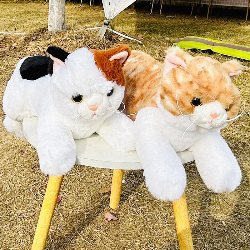 赛特嘟嘟趴趴猫咪毛绒公仔PP棉