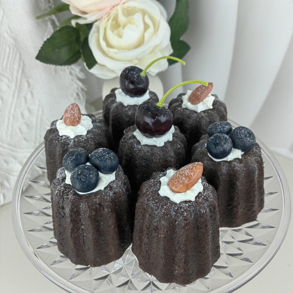 仿真可露丽模型奶油蛋糕水果下午茶点心面包店面布置拍照装饰道具