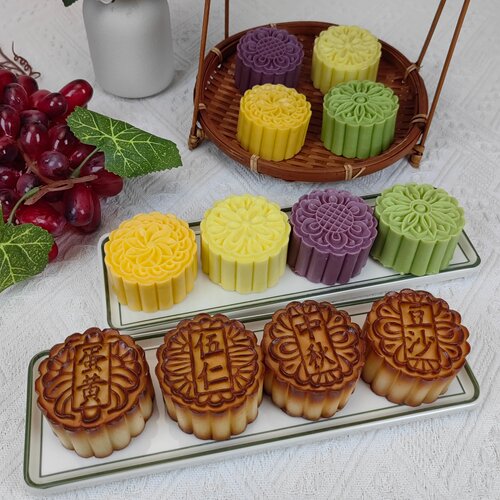 美之鲜中秋仿真月饼模型摆件
