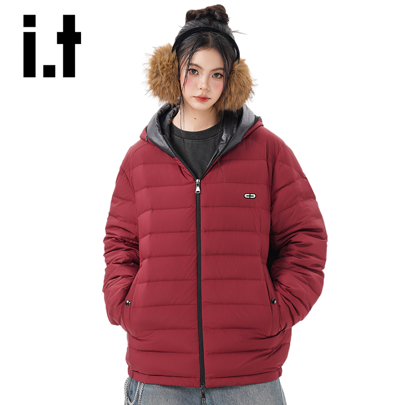 轻薄鹅绒服男女同款冬季潮牌羽绒