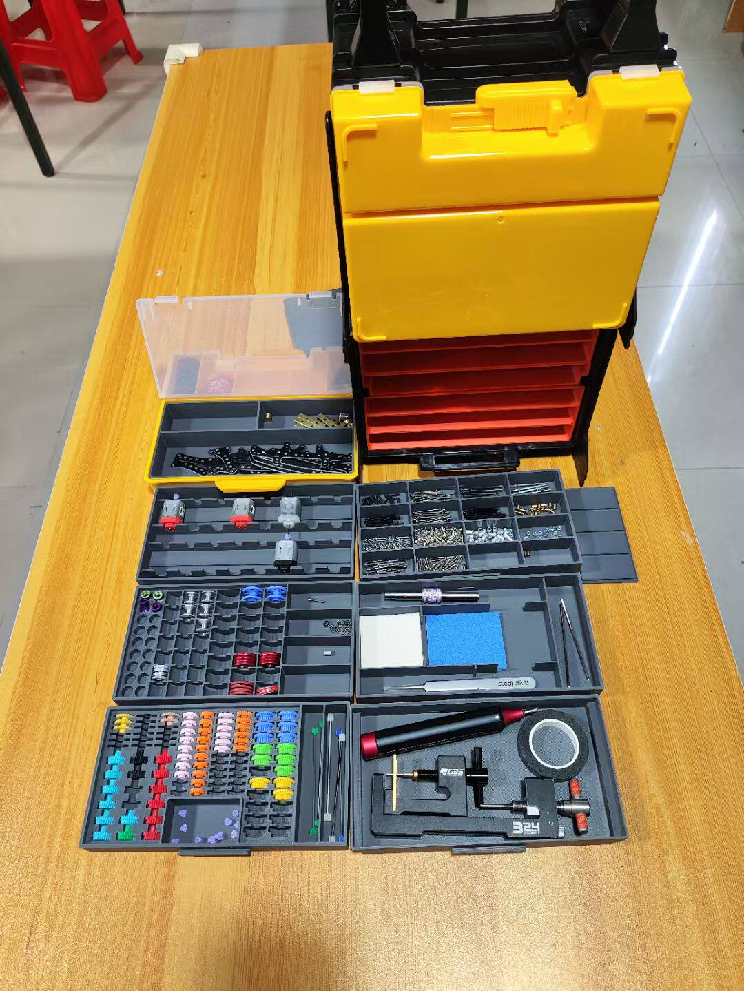 田宫四驱车 拉面箱改装工具 零四驱车零配件/工具