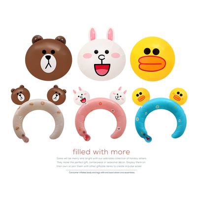 布朗熊可妮兔莎莉鸡卡通铝膜气球