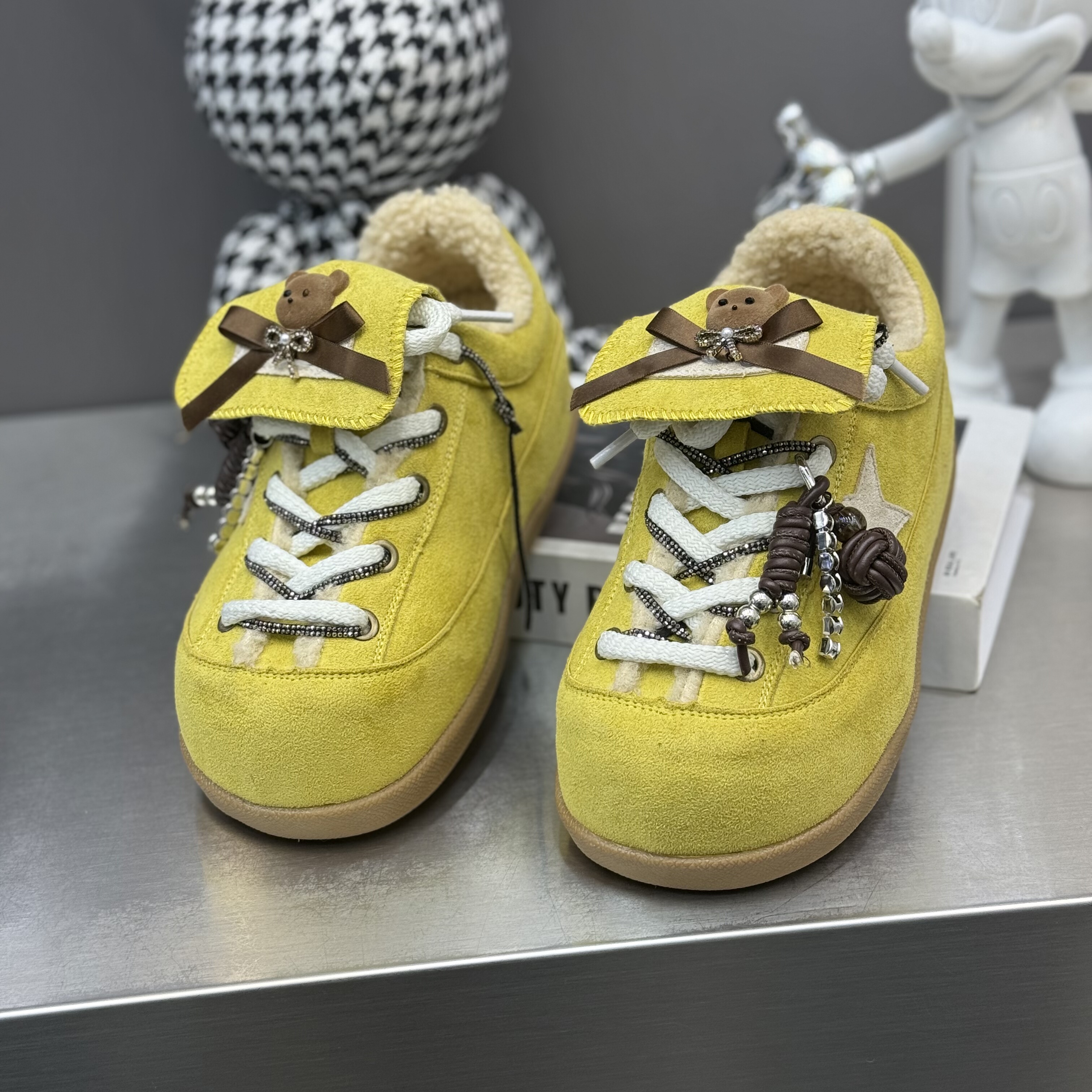 潮流时尚卡皮巴拉时尚雪地靴女2025秋冬新款厚底加绒保暖洋气女鞋