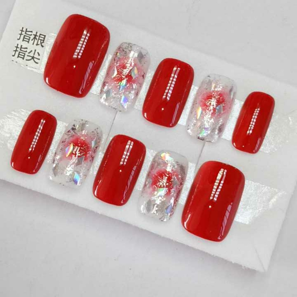 手工美甲穿戴甲抖音同款假指甲贴