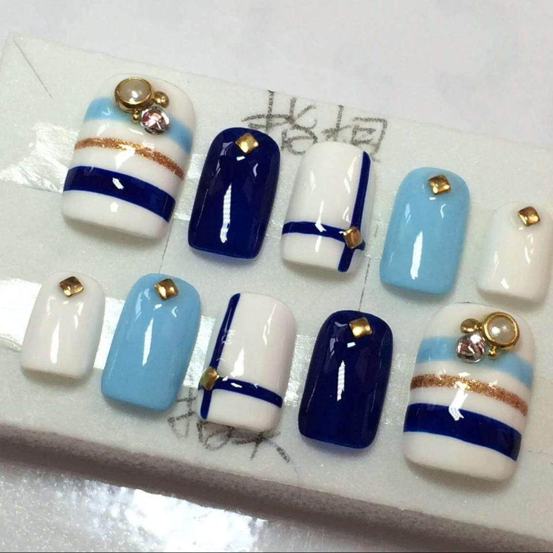 手工定制甲片穿戴甲光疗美甲甲片