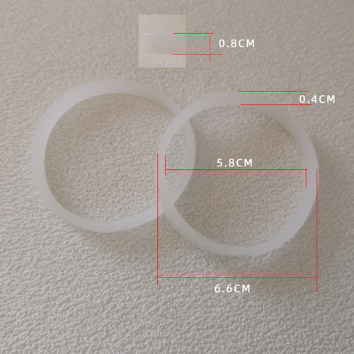 焖茶杯钛杯螺纹硅胶圈配件