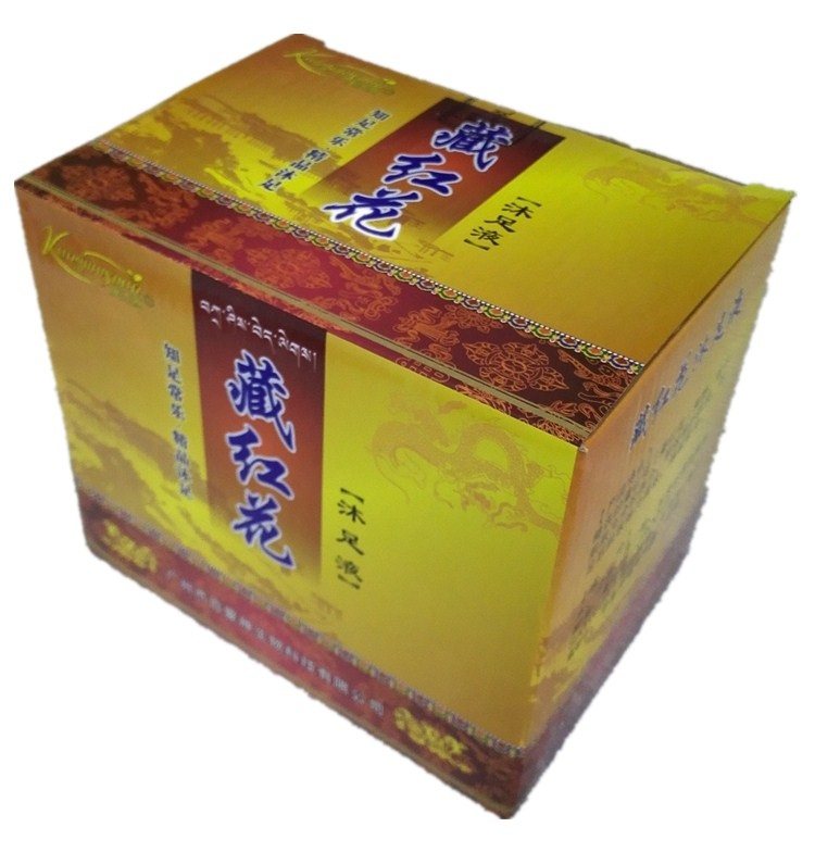 藏药足浴药包百爱神藏方沐足剂舒缓压力 100包装藏红花泡脚药液
