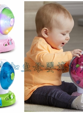 美国进口LEAPFROG跳跳蛙动物英文字母旋转摩天轮音乐早教益智玩具