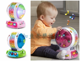 美国进口LEAPFROG跳跳蛙动物英文字母旋转摩天轮音乐早教益智玩具