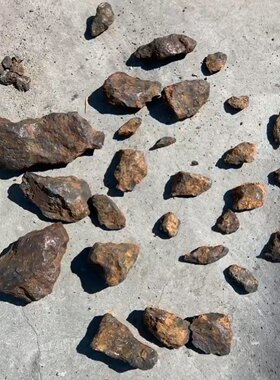 陨石橄榄镍铁球粒金属网纹玻璃