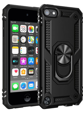 适用苹果ipod touch7保护套全包防摔itouch5/6指环支架外壳个性