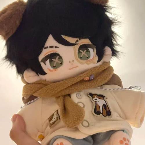 节日礼物20cm勘探员属性棉花娃娃