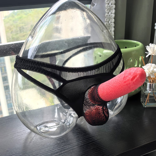 男士性感透气U凸JJ套囊袋T内裤