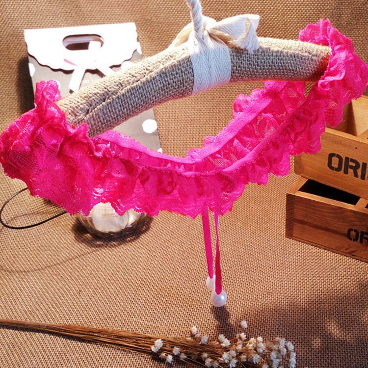 日系甜美风柔软低腰时尚丁字内裤