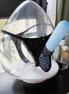 丁字裤男士性感透明透视开口透气JJ套囊袋 T内裤U凸诱惑枪弹分离