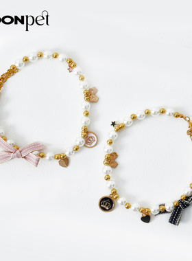 宠物狗狗猫咪小型犬可爱项链饰品泰迪比熊英短约克夏