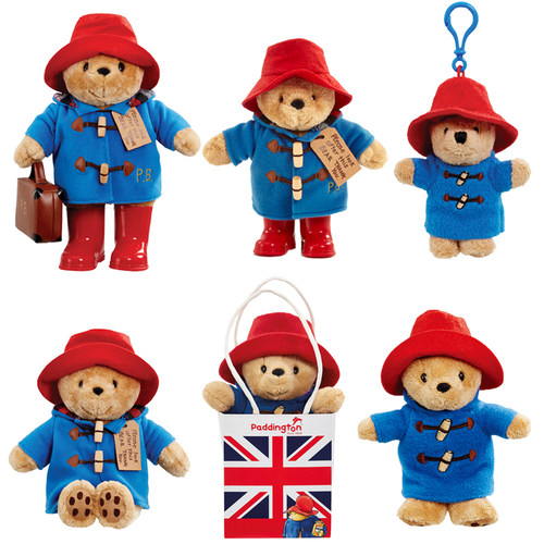 正版Paddington帕丁顿熊公仔玩偶