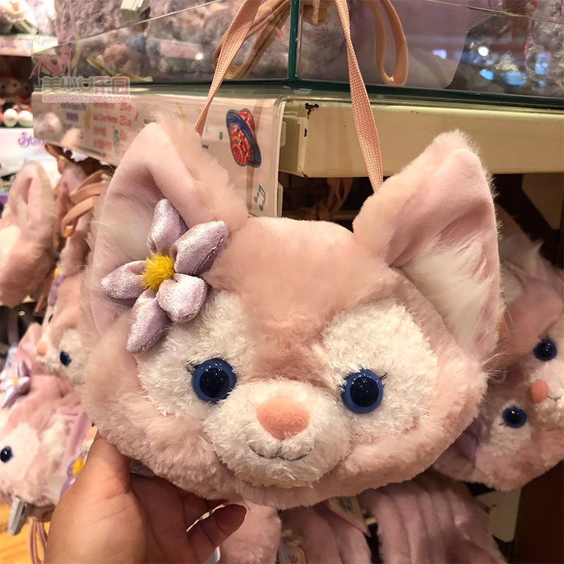 香港迪士尼饼饼贝儿小挂包草莓熊