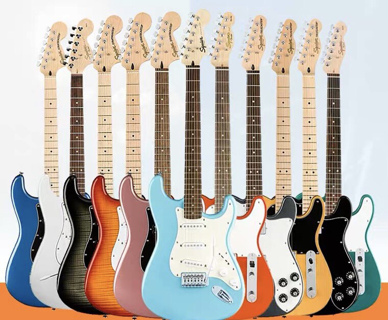 Fender芬达Squier电吉他套装SQ子弹 Bullet Affinity系列初学入门