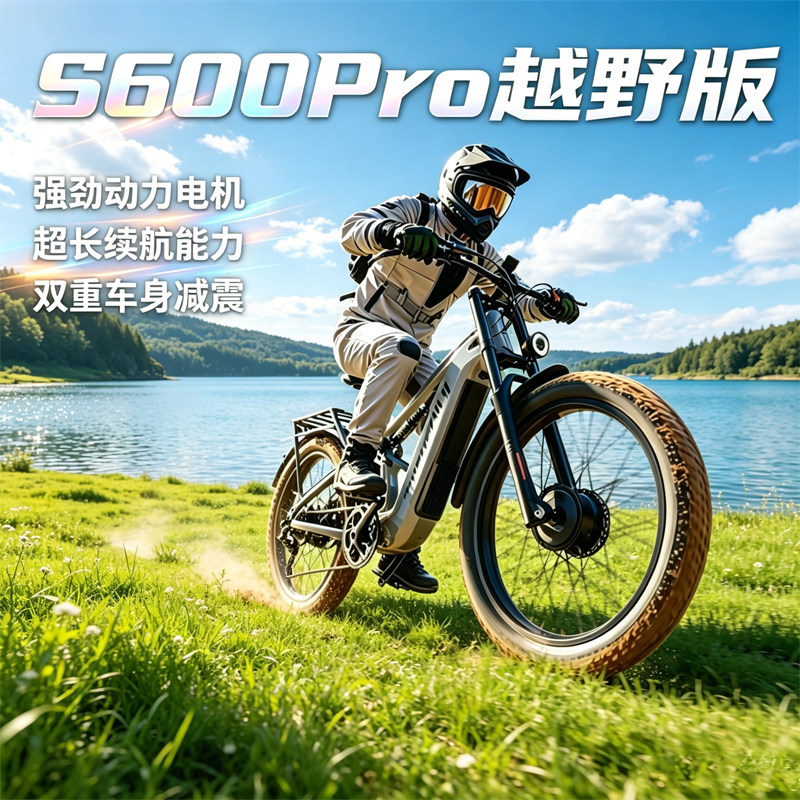 电动助力山地车长续航全地形越野