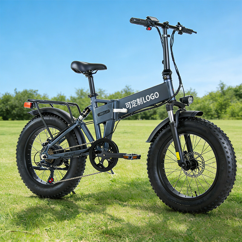 20寸电动助力山地式可折叠自行车沙滩越野锂电池成人日常代步通勤