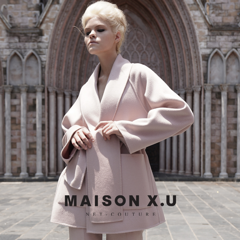 精工MAISONX.U羊毛双面呢大衣