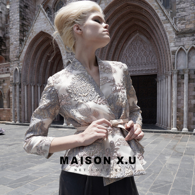欧洲进口料MAISONX.U高定小外套