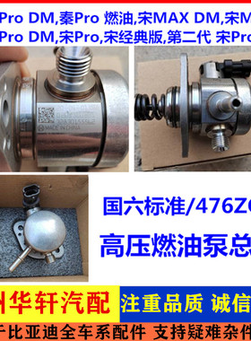 适用比亚迪宋pro宋max秦pro DM 经典宋高压燃油泵 476ZQB国六配件