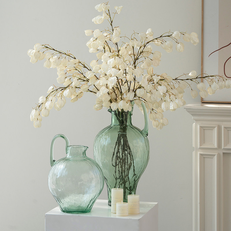 米子家居大肚花瓶摆件客厅插花轻奢玻璃电视柜客厅家居装饰品花器,家居饰品,花瓶,淘宝优惠券,粉丝福利购,淘宝优惠卷