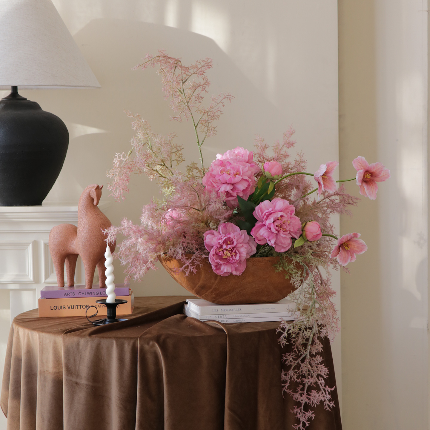 米子家居迷雾仿真花艺