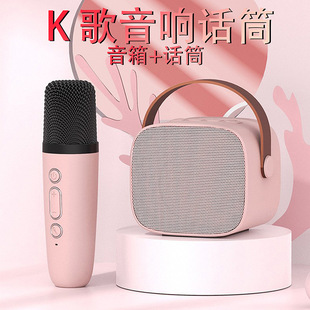 K歌音响 其他 户外便携迷你蓝牙音箱电视K歌麦克风话筒other