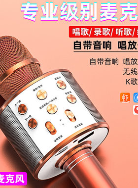 音响一体麦克风无线家用蓝牙