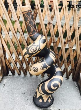 德瑞Terre便携式烤木开瓶器迪吉里杜管Didgeridoo进口澳洲乐器新