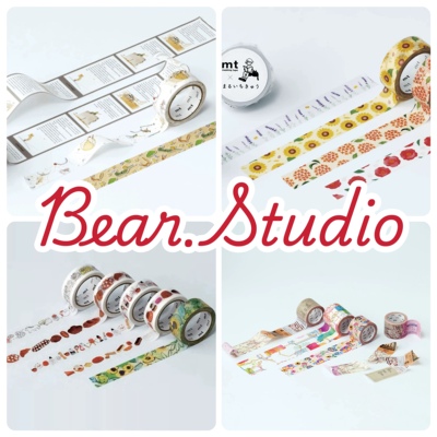 50cm分装 现货日本mt和纸胶带2025年春夏新品椿框复古地图小王子