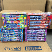 曼妥思劲嚼充气糖脆皮软心珠37g 15条可乐葡萄苏打混合口味零食