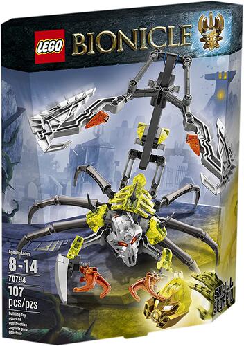 LEGO 乐高 BIONICLE 生化战士 70794 骷髅蝎子2015款儿童拼插积木