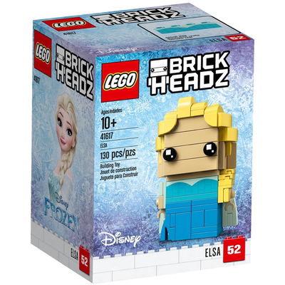 LEGO 乐高 BRICKHEADZ 方头仔 41617 艾莎冰雪奇缘 积木玩具 绝版
