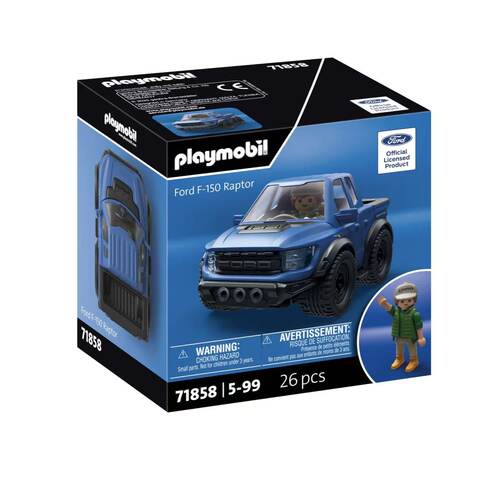Playmobil 摩比世界 71858 收藏车Q版车 福特F150猛禽 车迷收藏