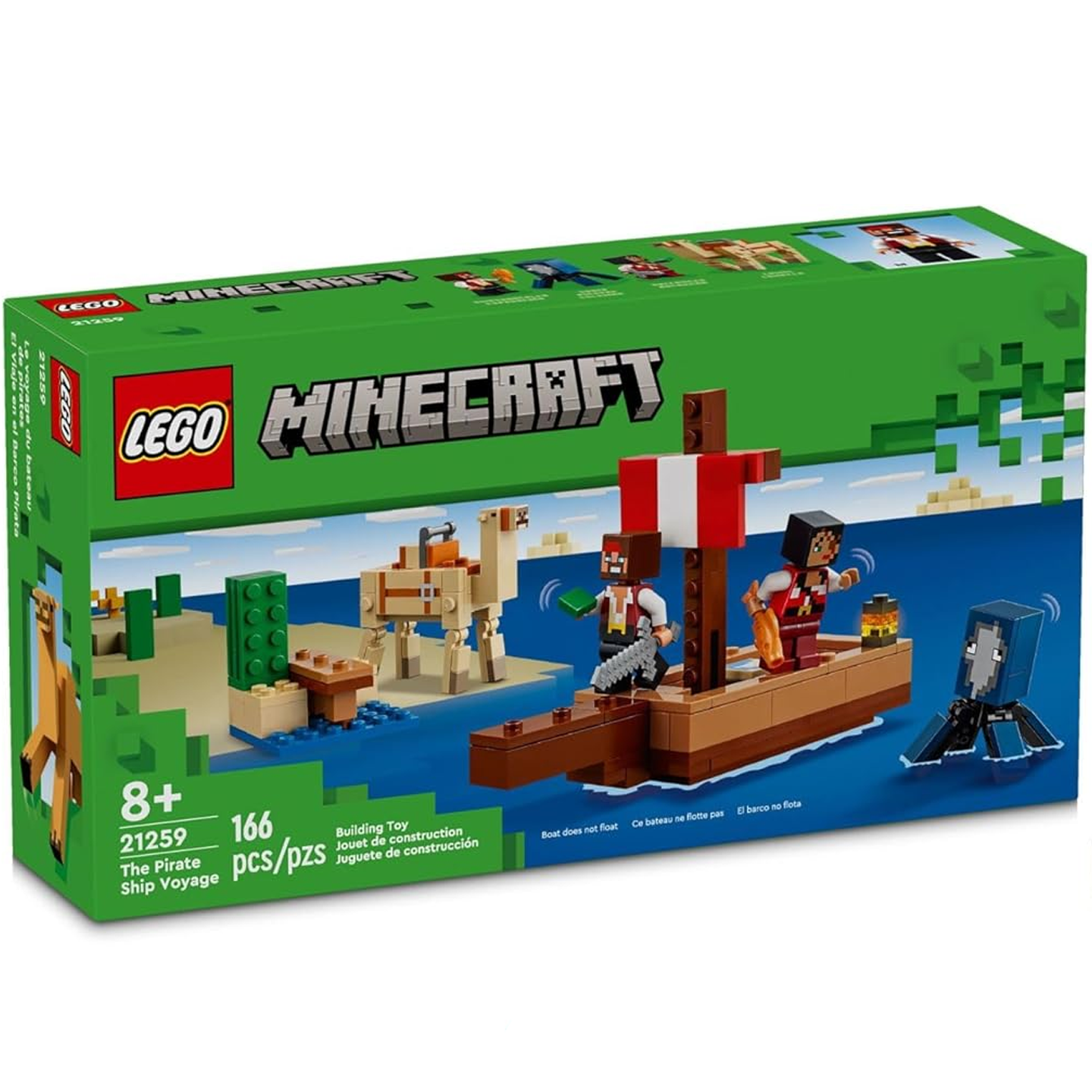 LEGO 乐高 我的世界 MINECRAFT 21259 儿童益智拼装积木六一礼物