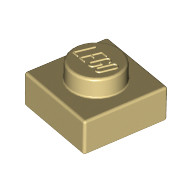LEGO 乐高正品零件 米色 普通塑料积木
