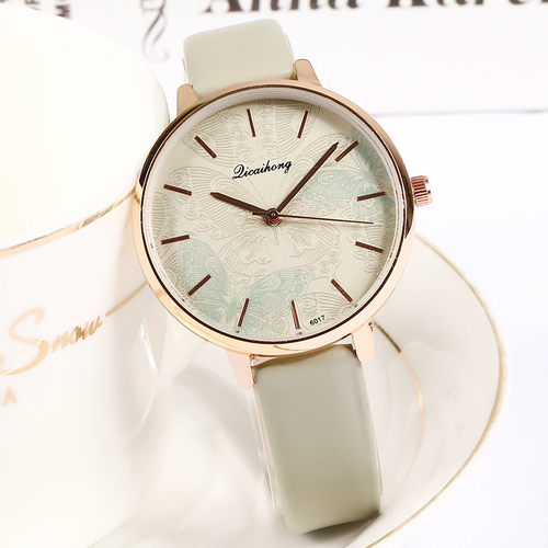 北欧小众极简设计手表石英表