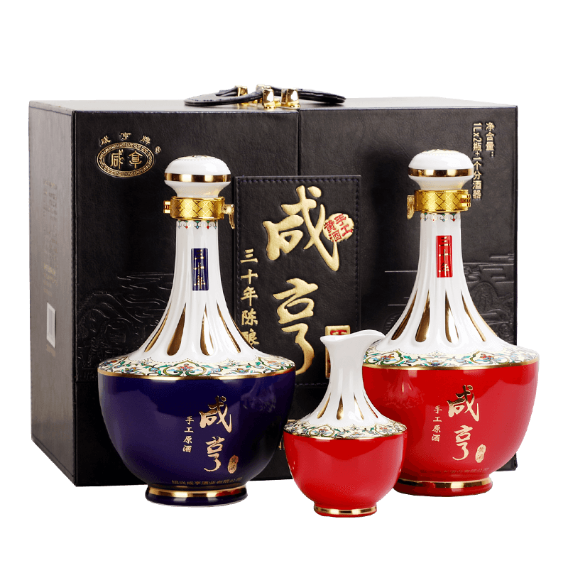 咸亨三十年陈手工原酒1L*2
