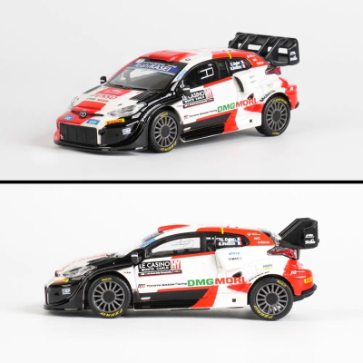 新品比美高1/43丰田GR雅力士Rally1混动版世界拉力锦标赛改装车模