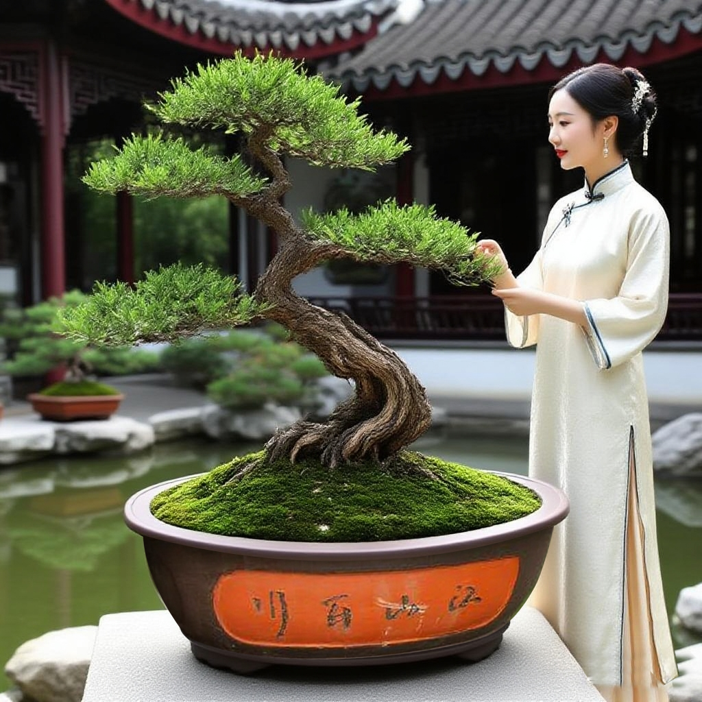 特大号紫砂盆陶瓷花盆椭圆形种树桩盆景