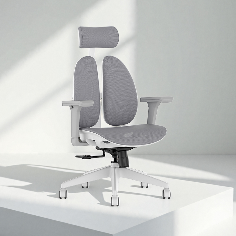 双背人体工学座椅舒适办公椅透气