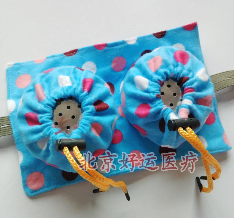 自制纯棉布两联双柱罐不锈钢味宝随身灸颈椎膝关节温炙艾炙盒家用