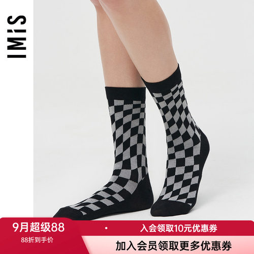 中筒袜爱美丽保暖女士秋冬袜子