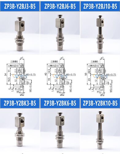 SMCZP3机械手真空吸盘座ZP3T04BSK3-B5支架工业气动配件 厂家直销