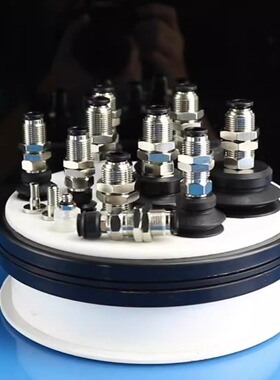 真空吸盘PBK-10/15/20/25/30/35/40/50支架套餐 机械气动配件白色